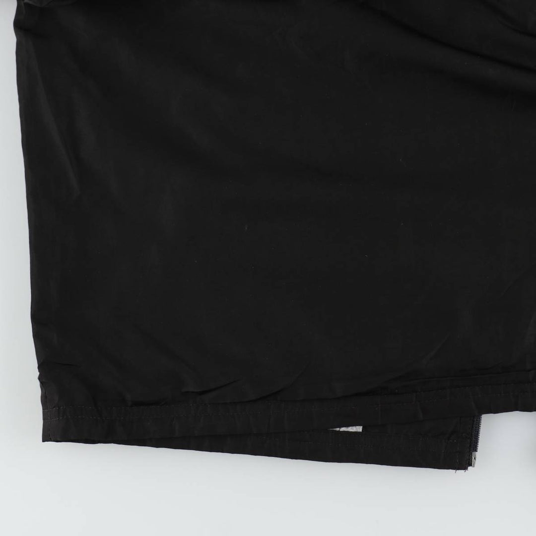 00s~ Reebok Windbreaker Men's M size polyester black type Vintage Second Hand