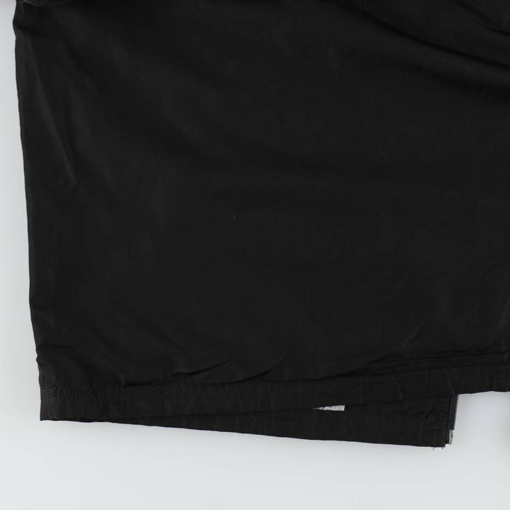 00s~ Reebok Windbreaker Men's M size polyester black type Vintage Second Hand