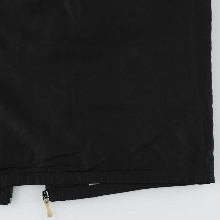 00s~ Reebok Windbreaker Men's M size polyester black type Vintage Second Hand