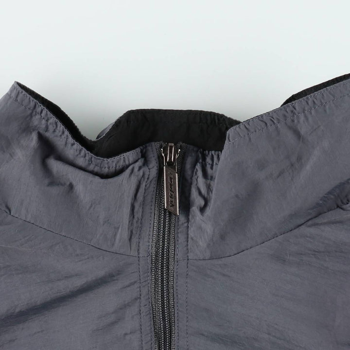 00s~ Reebok nylon jacket, men's XL size Nylon gray type Vintage Second Hand