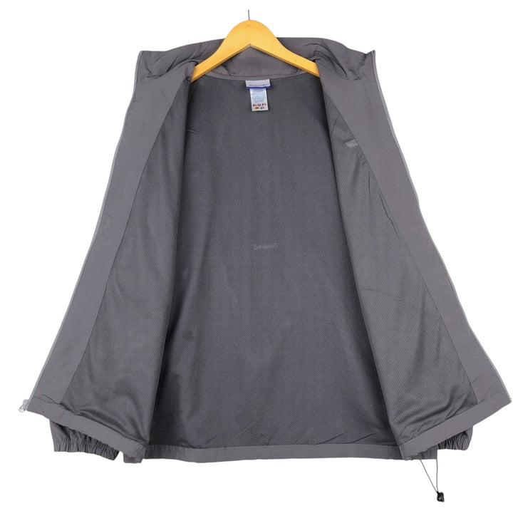 Reebok Windbreaker Men's Size L polyester gray type Vintage Second Hand