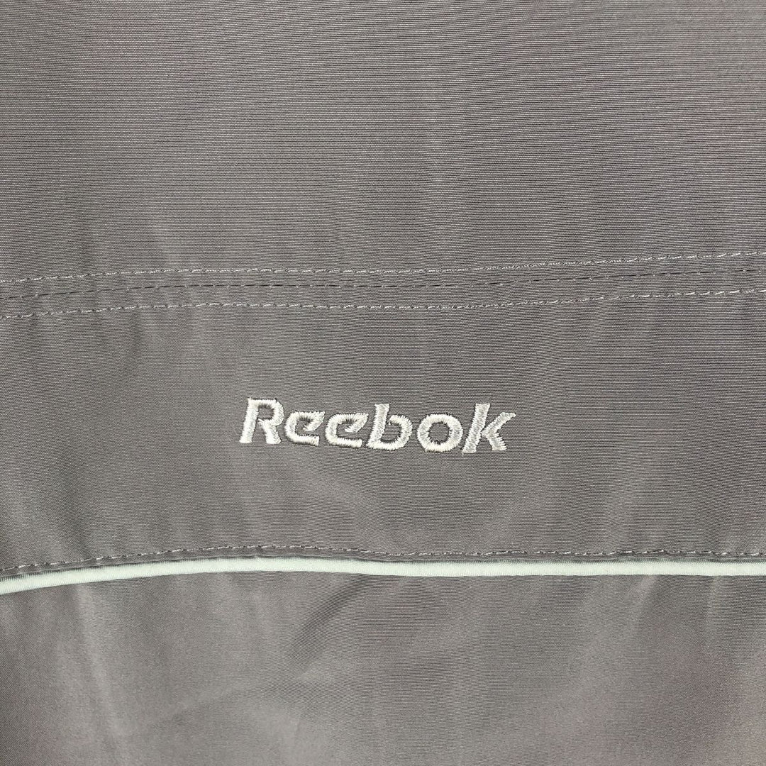 Reebok Windbreaker Men's Size L polyester gray type Vintage Second Hand