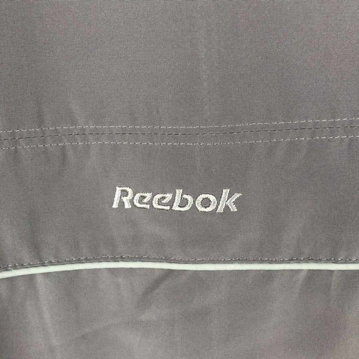 Reebok Windbreaker Men's Size L polyester gray type Vintage Second Hand