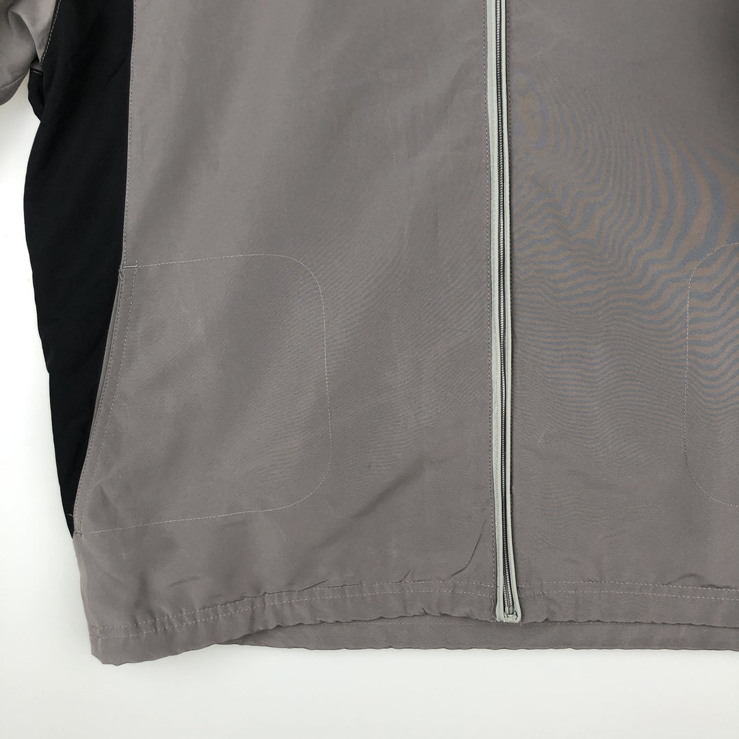 Reebok Windbreaker Men's Size L polyester gray type Vintage Second Hand