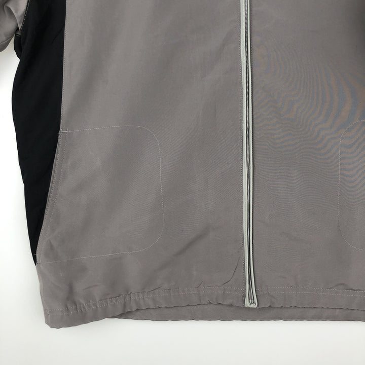 Reebok Windbreaker Men's Size L polyester gray type Vintage Second Hand