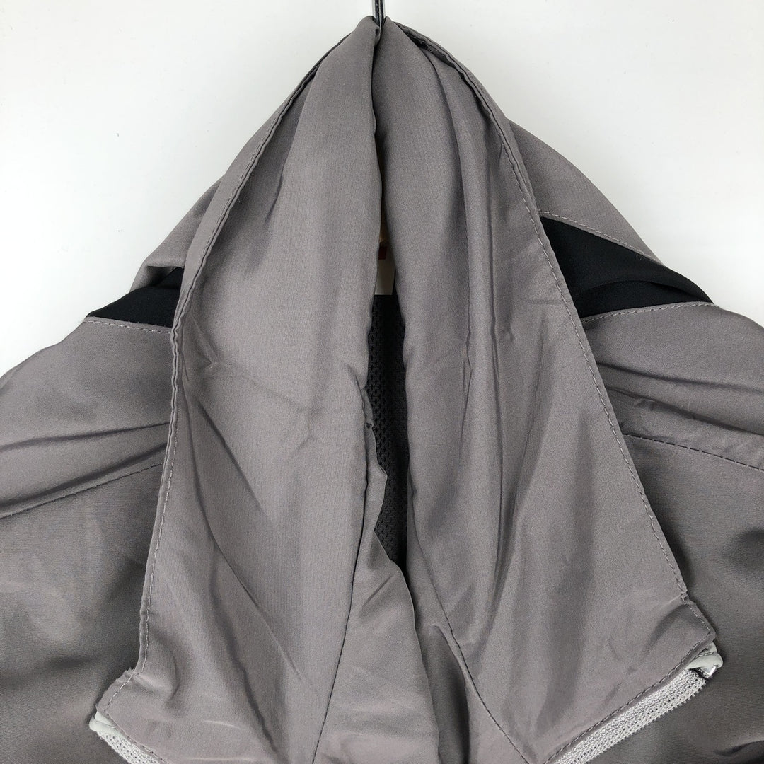 Reebok Windbreaker Men's Size L polyester gray type Vintage Second Hand
