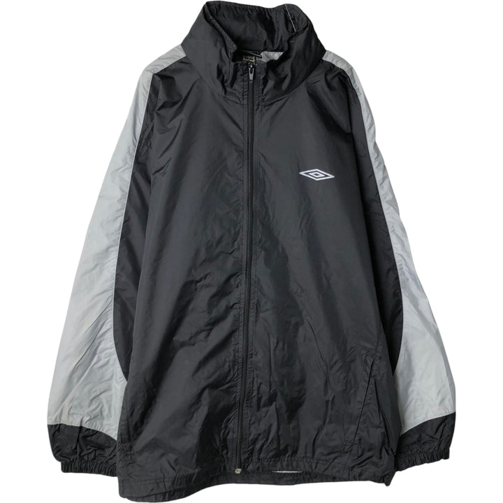 Umbro Nylon Jacket, Men's XL Nylon black type Vintage Second Hand