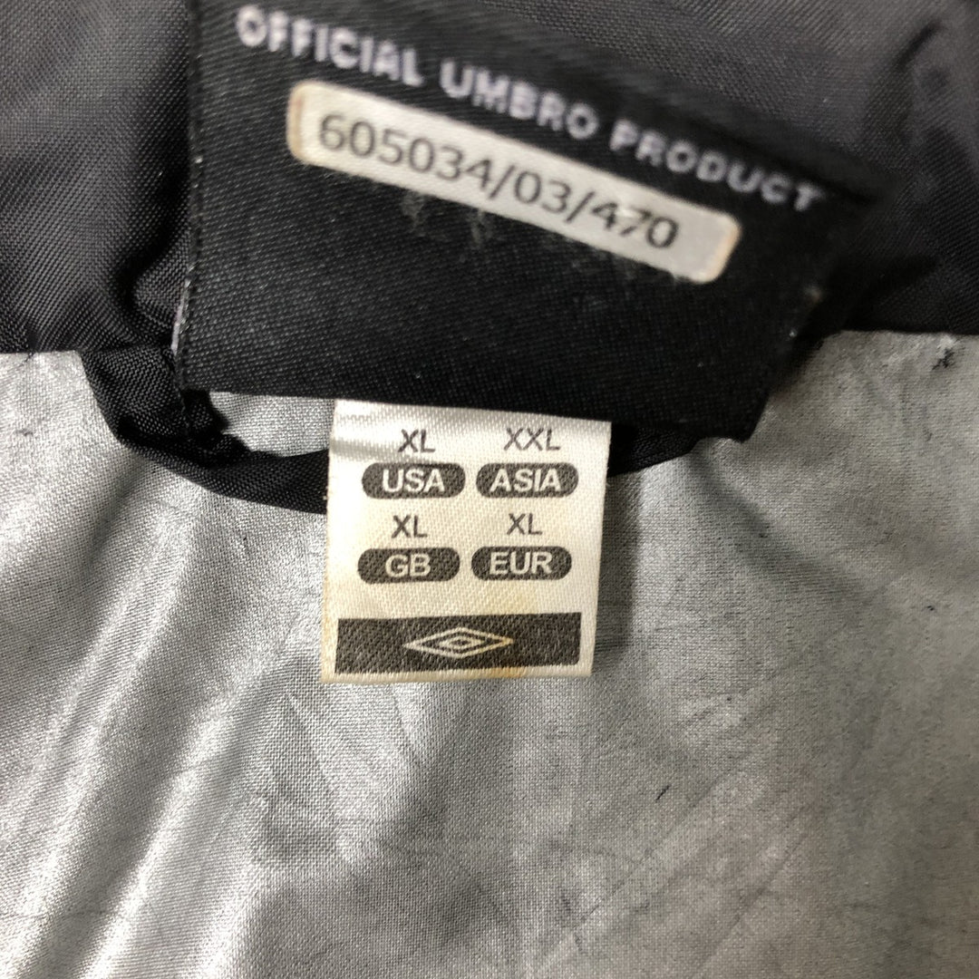 Umbro Nylon Jacket, Men's XL Nylon black type Vintage Second Hand