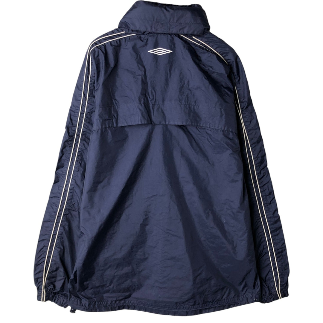 90s-00'S Umbro nylon jacket, men's size S (approx.) Nylon navy blue type Vintage Second Hand