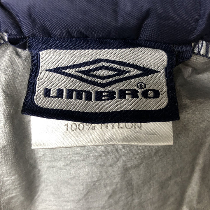 90s-00'S Umbro nylon jacket, men's size S (approx.) Nylon navy blue type Vintage Second Hand