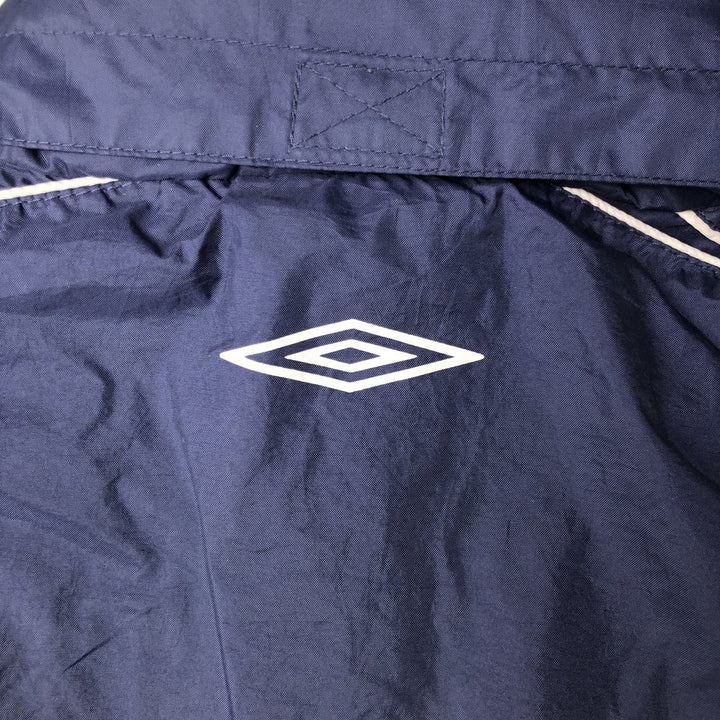 90s-00'S Umbro nylon jacket, men's size S (approx.) Nylon navy blue type Vintage Second Hand
