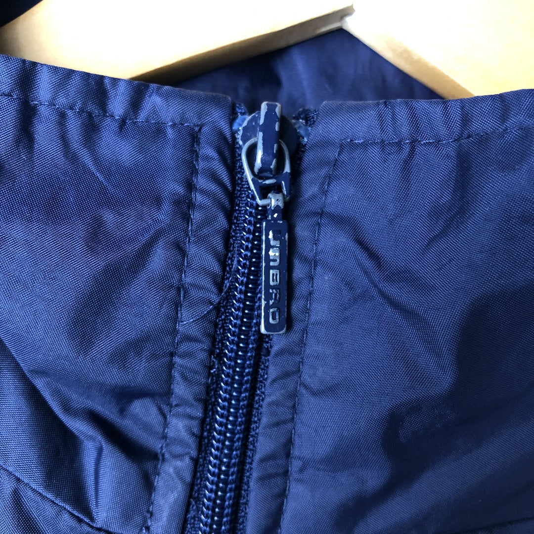 90s-00'S Umbro nylon jacket, men's size S (approx.) Nylon navy blue type Vintage Second Hand