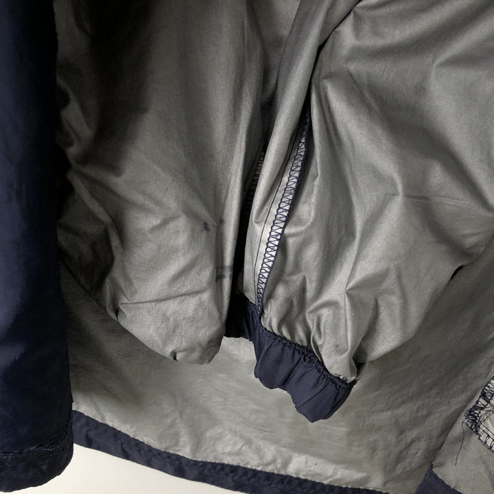 90s-00'S Umbro nylon jacket, men's size S (approx.) Nylon navy blue type Vintage Second Hand