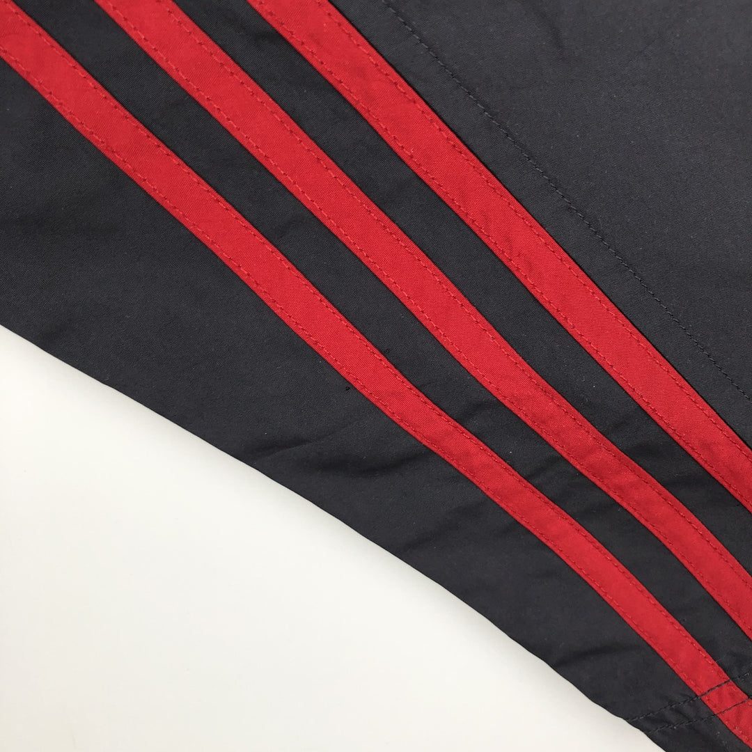 00'S adidas windbreaker, men's size L polyester black type Vintage Second Hand