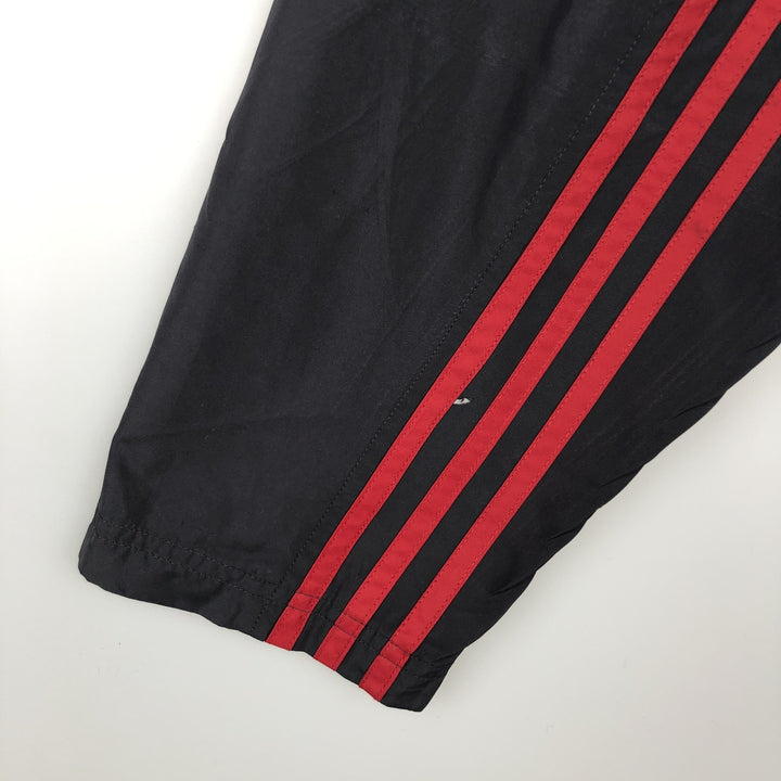 00'S adidas windbreaker, men's size L polyester black type Vintage Second Hand