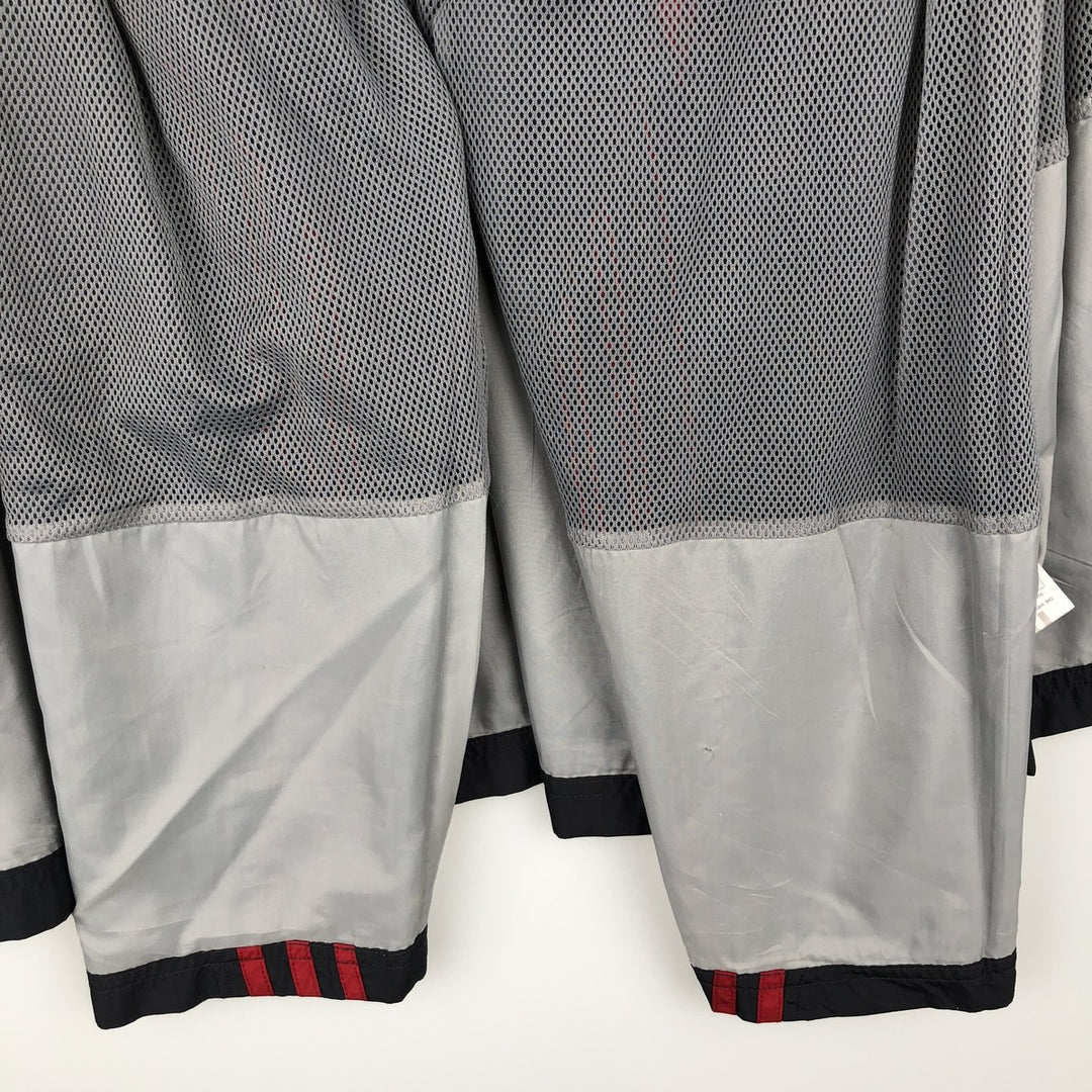 00'S adidas windbreaker, men's size L polyester black type Vintage Second Hand