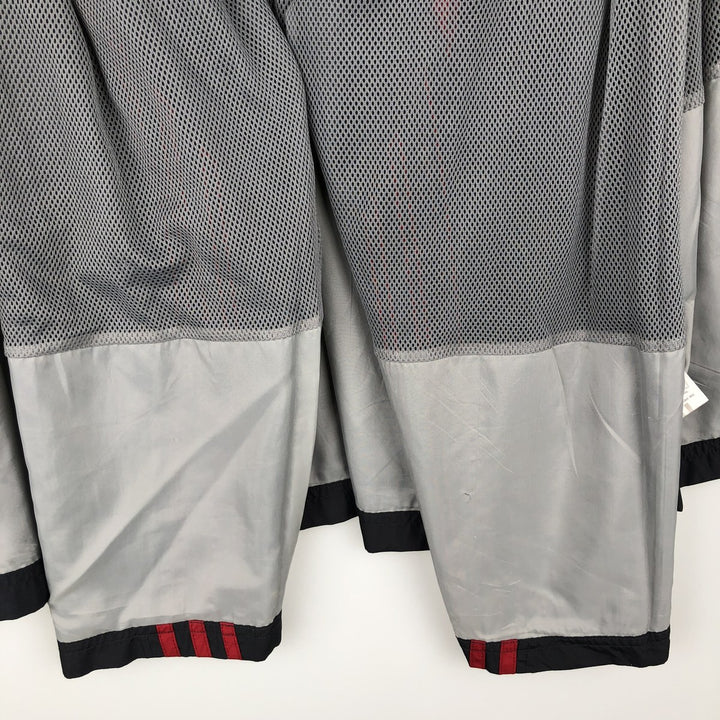 00'S adidas windbreaker, men's size L polyester black type Vintage Second Hand