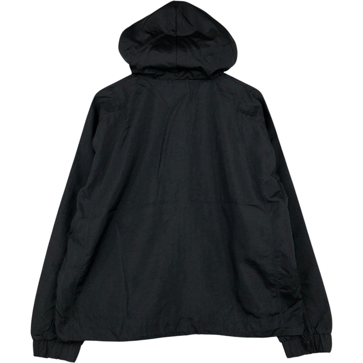 Adidas ORIGINALS Ripstop Nylon Parka, Men's Size M (approx.) Nylon black type Vintage Second Hand