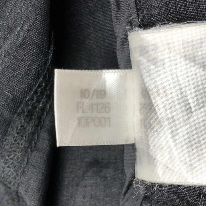 Adidas ORIGINALS Ripstop Nylon Parka, Men's Size M (approx.) Nylon black type Vintage Second Hand