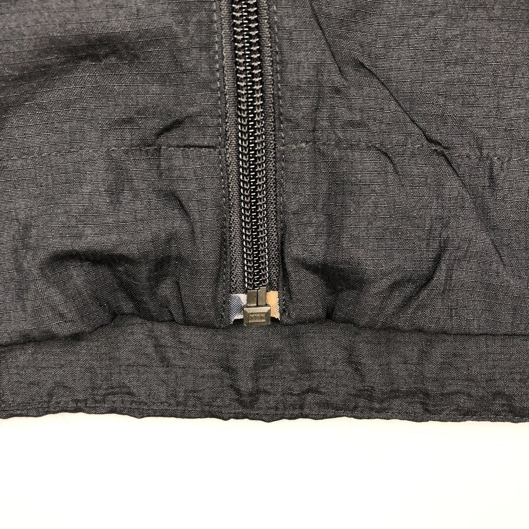 Adidas ORIGINALS Ripstop Nylon Parka, Men's Size M (approx.) Nylon black type Vintage Second Hand