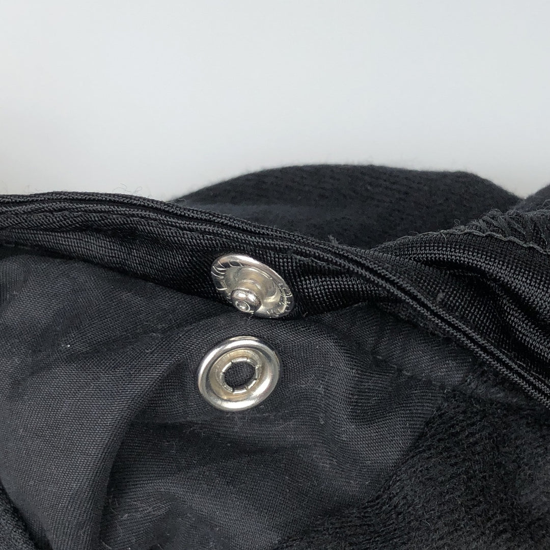 2000'S Adidas hooded windbreaker, men's size L (approx.) polyester black type Vintage Second Hand