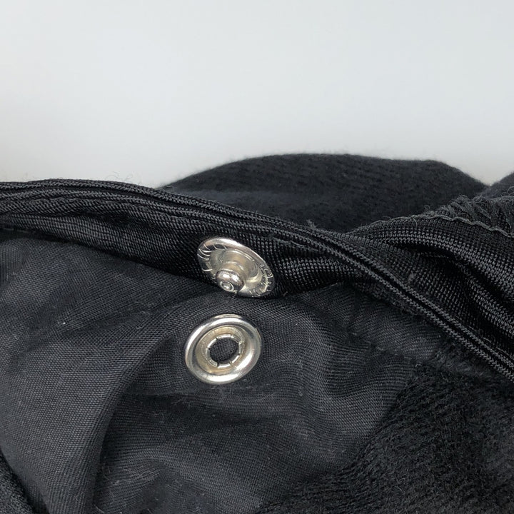 2000'S Adidas hooded windbreaker, men's size L (approx.) polyester black type Vintage Second Hand