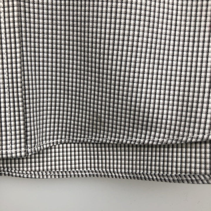 Brooks Brothers Est.1818 REGENT Long Sleeve Button-Down Check Shirt Men's XL cotton brown type Vintage Second Hand