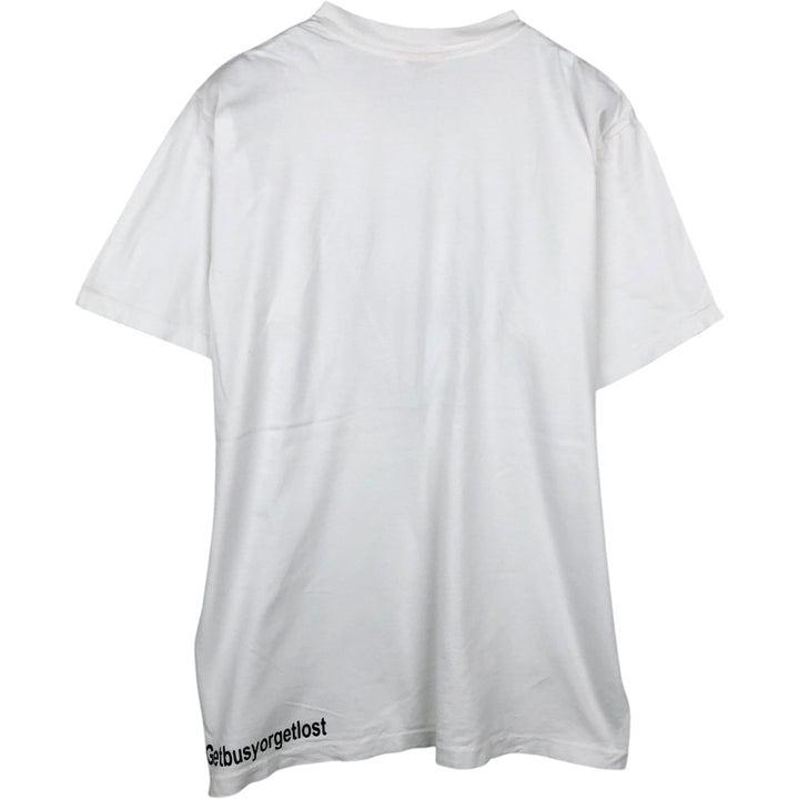90'S STANFIELED'S Printed T-Shirt, Made in Canada, Men's Size L (approx.), Vintage cotton white type Vintage Second Hand