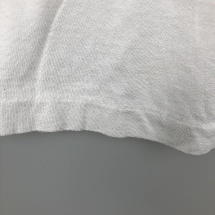 90'S STANFIELED'S Printed T-Shirt, Made in Canada, Men's Size L (approx.), Vintage cotton white type Vintage Second Hand