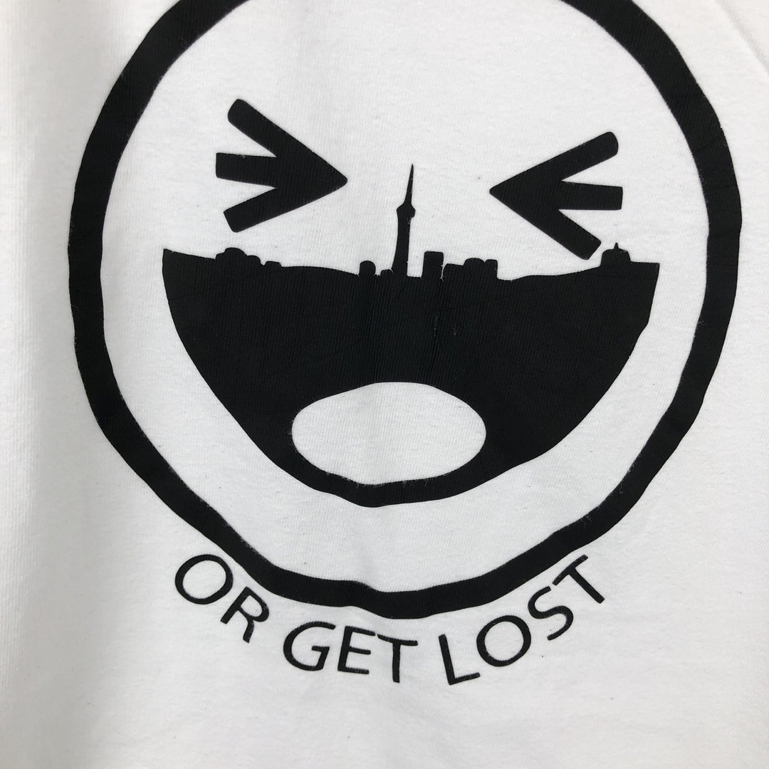 90'S STANFIELED'S Printed T-Shirt, Made in Canada, Men's Size L (approx.), Vintage cotton white type Vintage Second Hand