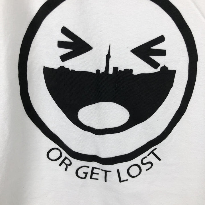 90'S STANFIELED'S Printed T-Shirt, Made in Canada, Men's Size L (approx.), Vintage cotton white type Vintage Second Hand