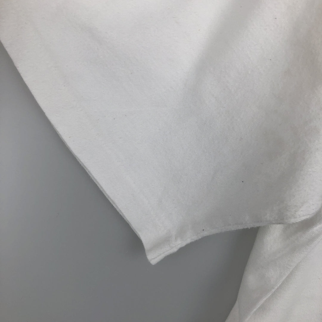 90'S STANFIELED'S Printed T-Shirt, Made in Canada, Men's Size L (approx.), Vintage cotton white type Vintage Second Hand