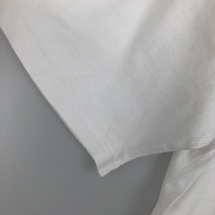 90'S STANFIELED'S Printed T-Shirt, Made in Canada, Men's Size L (approx.), Vintage cotton white type Vintage Second Hand