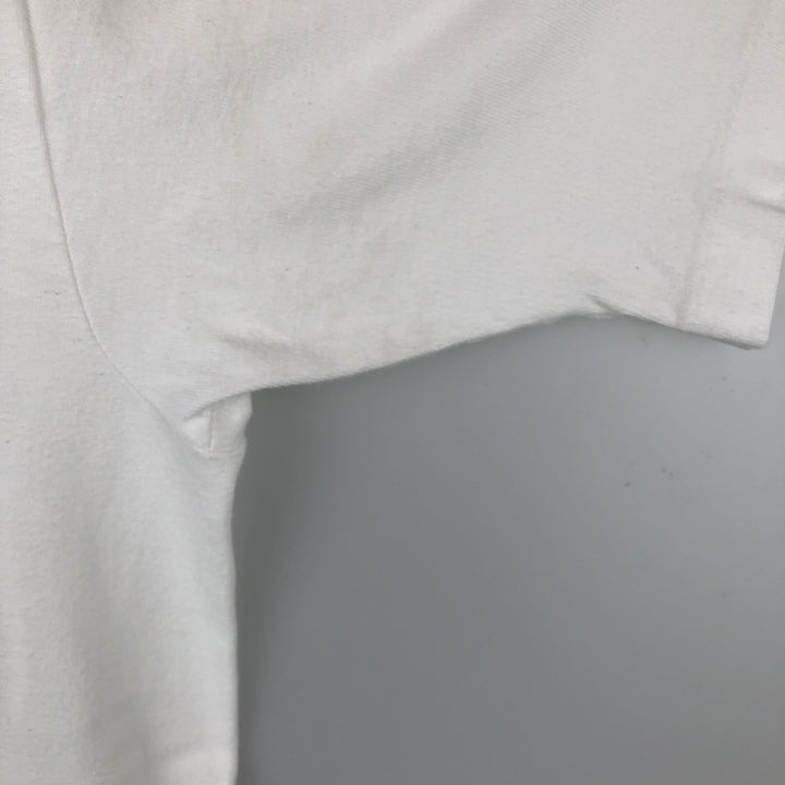 90'S STANFIELED'S Printed T-Shirt, Made in Canada, Men's Size L (approx.), Vintage cotton white type Vintage Second Hand
