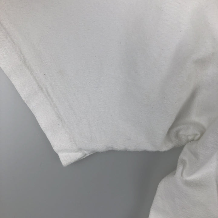 90'S STANFIELED'S Printed T-Shirt, Made in Canada, Men's Size L (approx.), Vintage cotton white type Vintage Second Hand