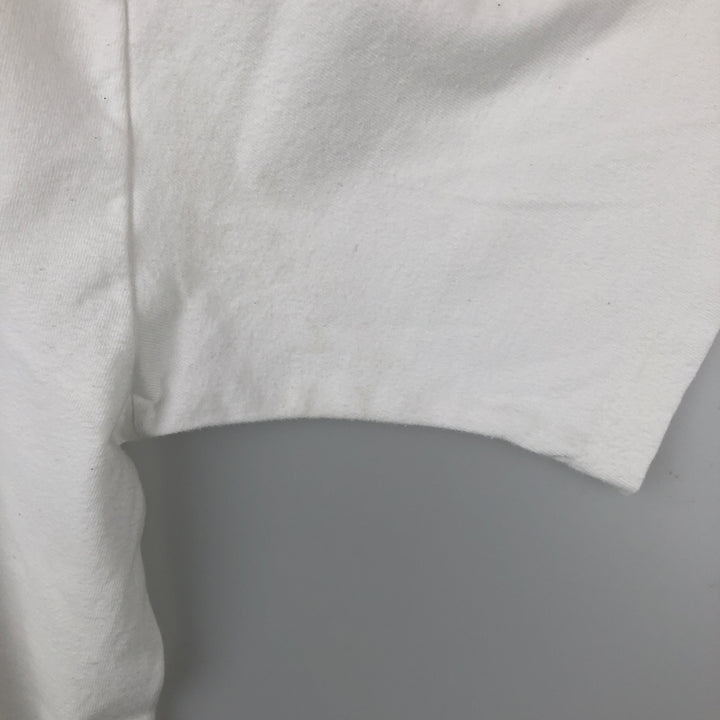 90'S STANFIELED'S Printed T-Shirt, Made in Canada, Men's Size L (approx.), Vintage cotton white type Vintage Second Hand