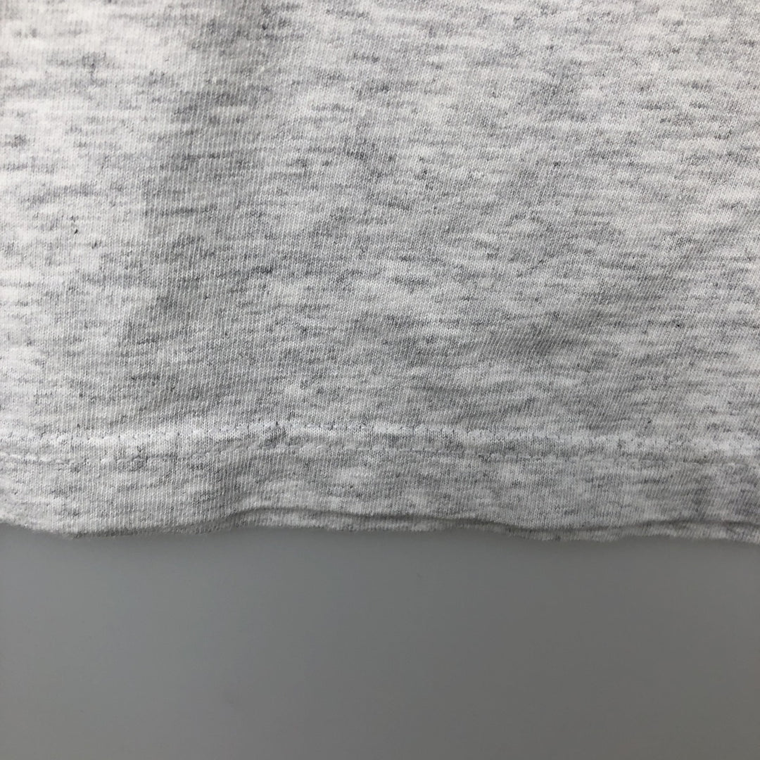90'S Jerzees Printed T-shirt Made in USA Men's L Size Vintage cotton white type Vintage Second Hand