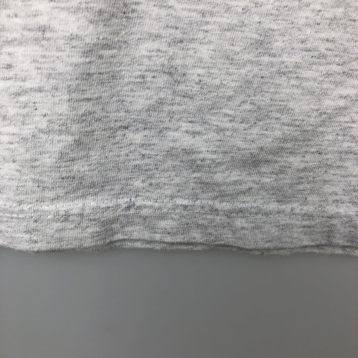 90'S Jerzees Printed T-shirt Made in USA Men's L Size Vintage cotton white type Vintage Second Hand