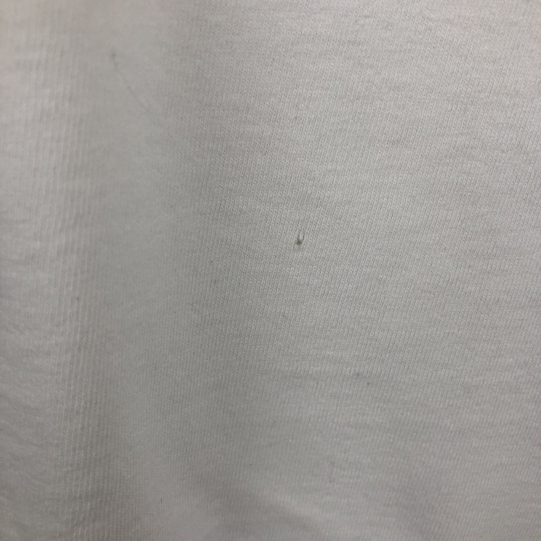 90'S Fruit of the Loom printed T-shirt, made in the USA, men's XL size, vintage cotton white type Vintage Second Hand