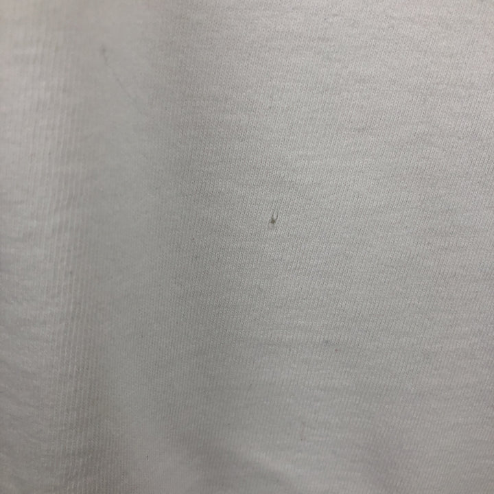 90'S Fruit of the Loom printed T-shirt, made in the USA, men's XL size, vintage cotton white type Vintage Second Hand