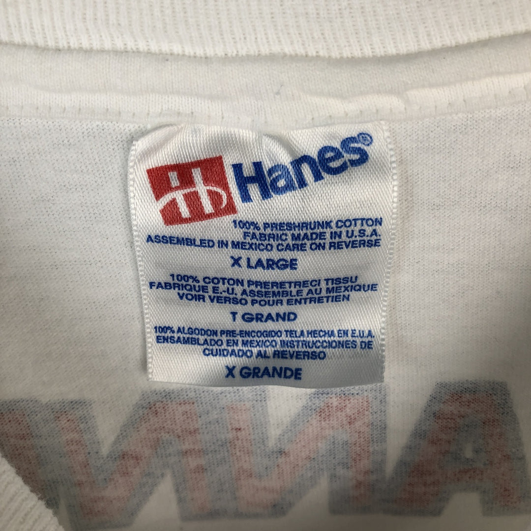 90s-00'S Hanes Kokanee Advertising T-shirt, Men's XL equivalent. cotton white type Vintage Second Hand