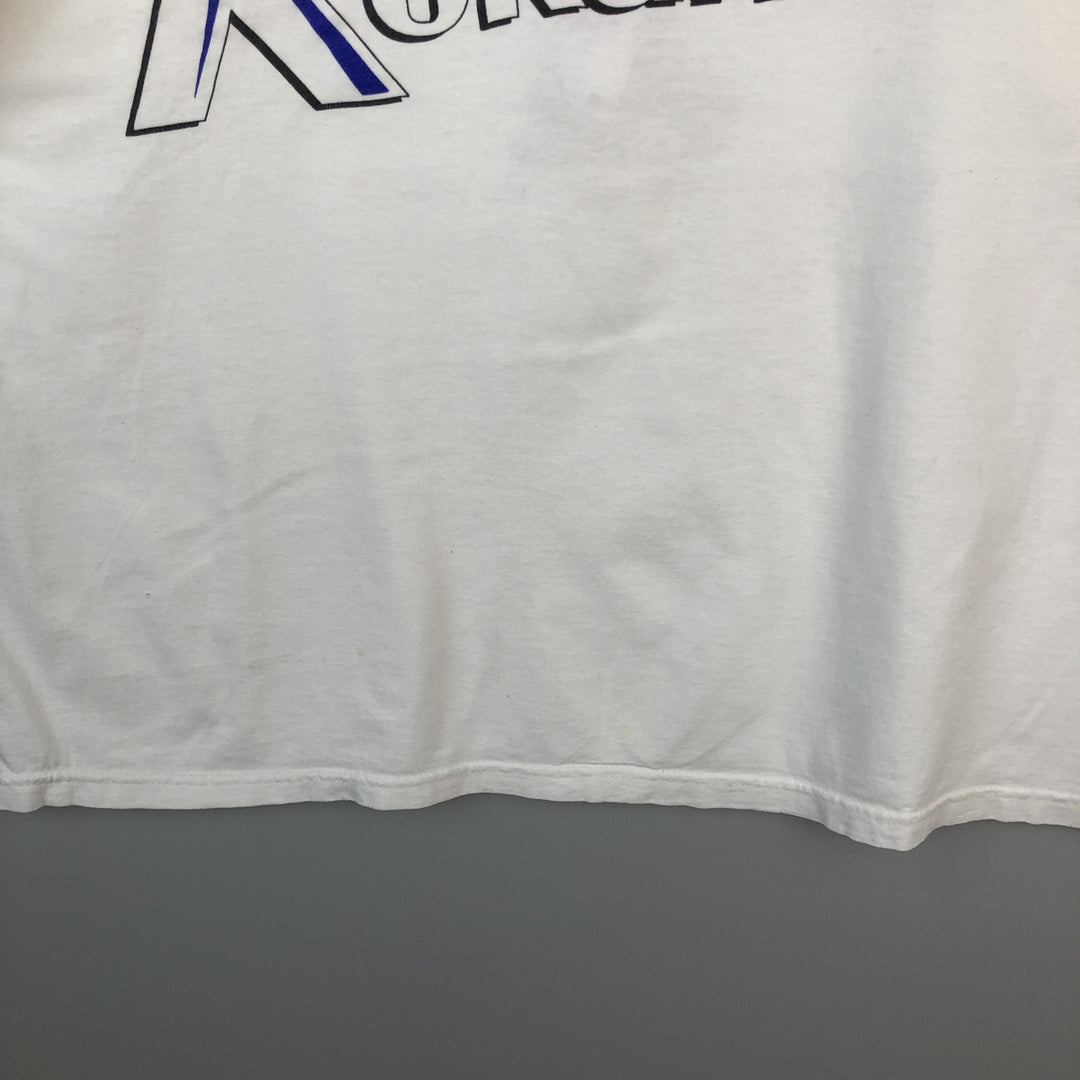 90s-00'S Hanes Kokanee Advertising T-shirt, Men's XL equivalent. cotton white type Vintage Second Hand