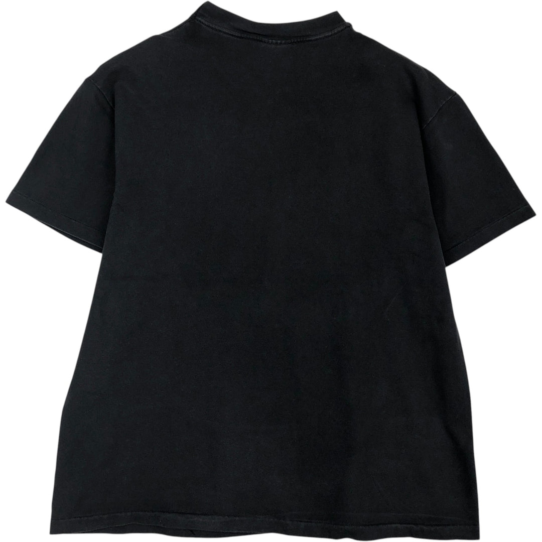 90'S Hanes BEEFY-T Laugh Factory Advertising T-shirt, Men's Size L (approx.), Vintage cotton black type Vintage Second Hand