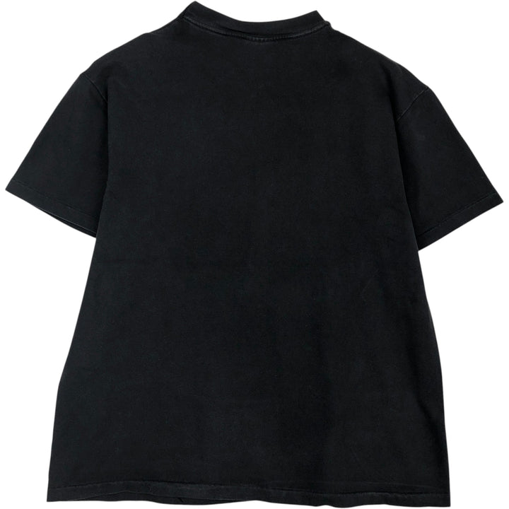 90'S Hanes BEEFY-T Laugh Factory Advertising T-shirt, Men's Size L (approx.), Vintage cotton black type Vintage Second Hand