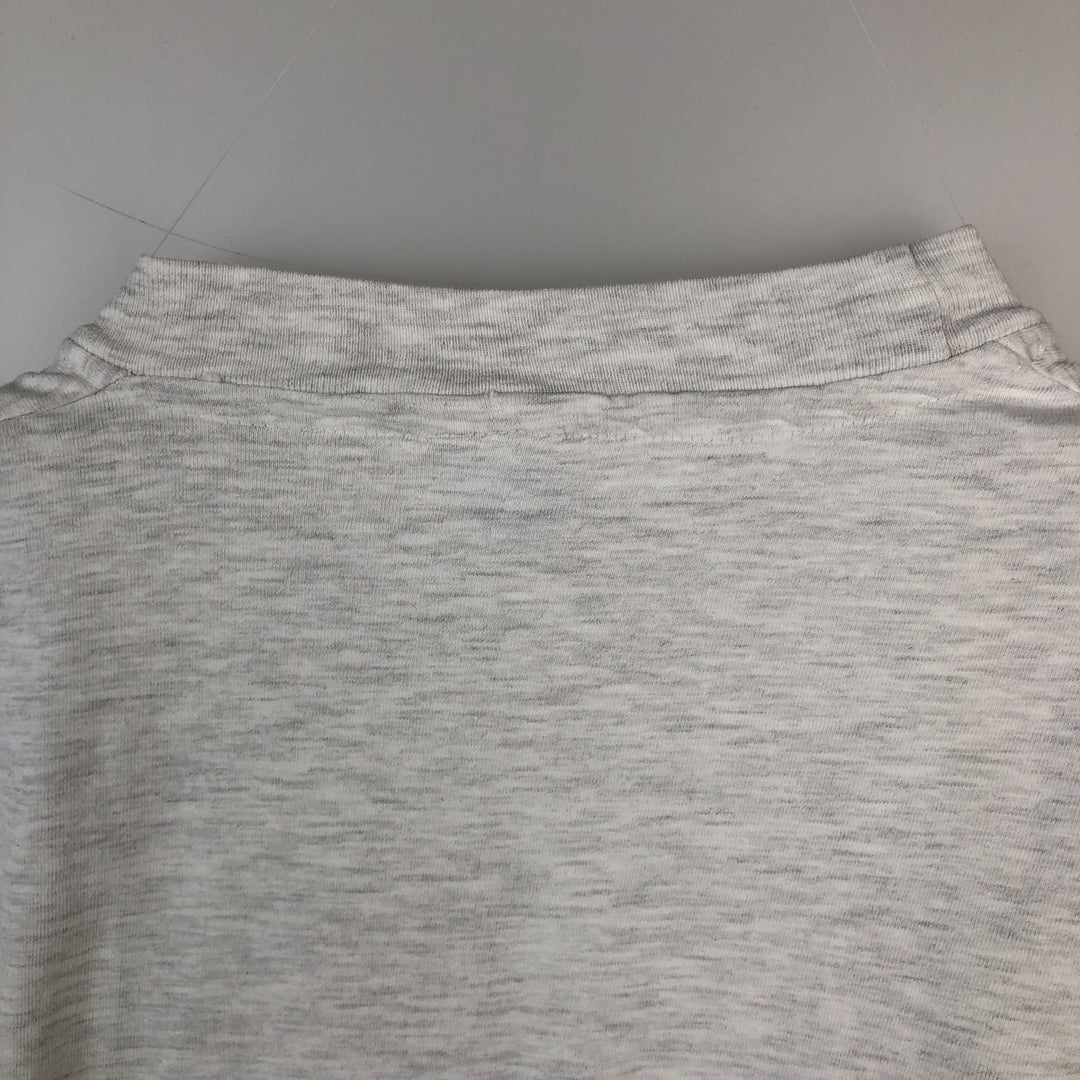 90'S Hanes BEEFY-T Printed T-shirt Made in USA Men's XL Vintage cotton gray type Vintage Second Hand