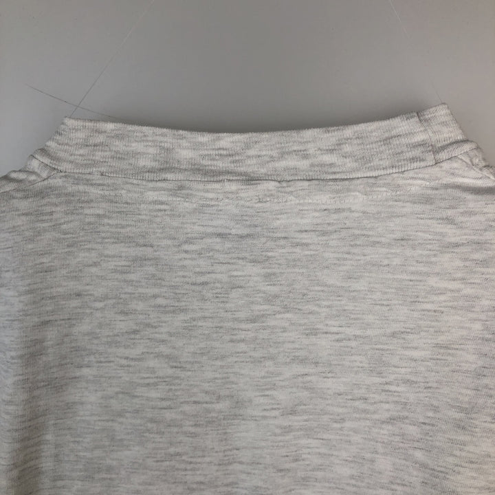 90'S Hanes BEEFY-T Printed T-shirt Made in USA Men's XL Vintage cotton gray type Vintage Second Hand
