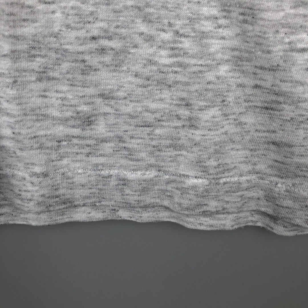 Printed T-shirt, men's size XL unclear pale white type Vintage Second Hand