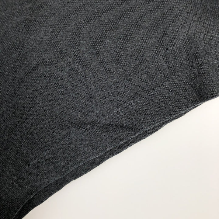 Snake Pattern Python Pattern Animal T-shirt Men's XL size unclear black type Vintage Second Hand