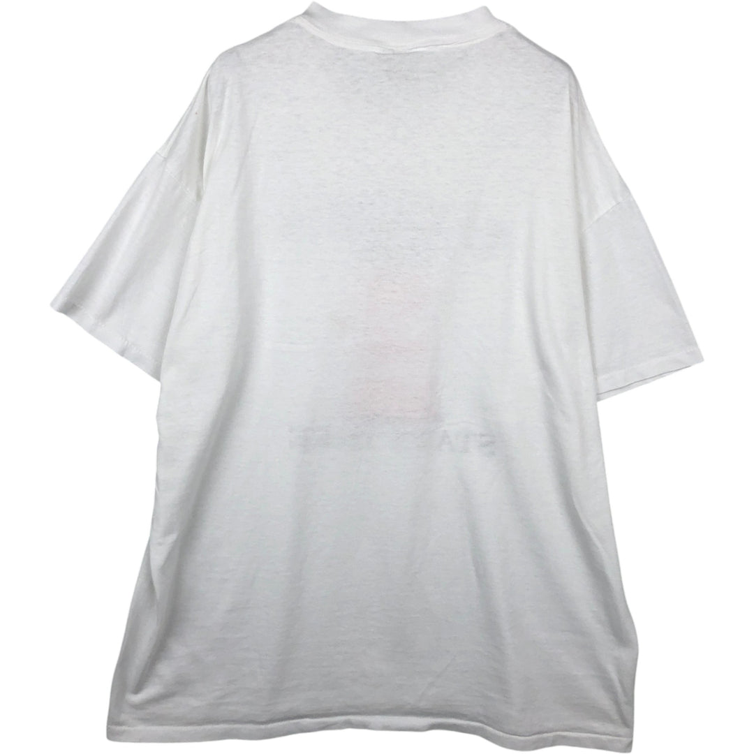 90's ONEITA POWER cotton white type Vintage Second Hand