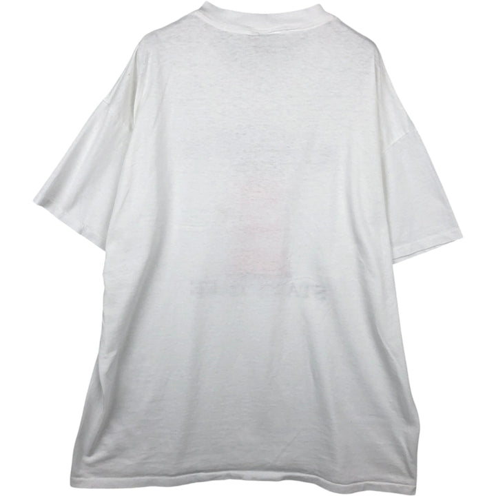 90's ONEITA POWER cotton white type Vintage Second Hand